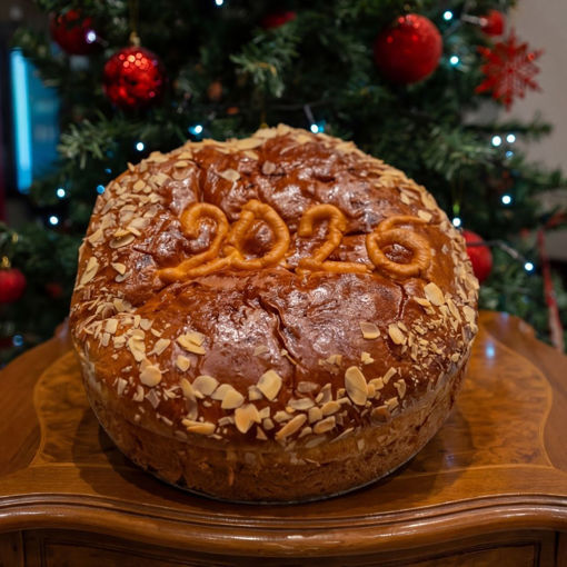 Εικόνα για Βασιλόπιτα Τσουρέκι Πολίτικο *χωρίς προσθήκη ζάχαρης