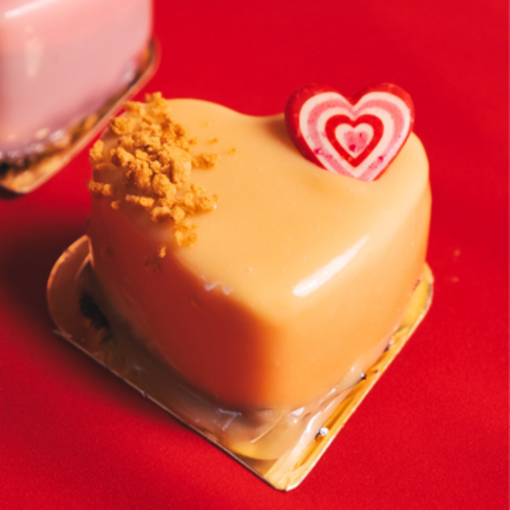 Εικόνα για Παστάκι σε Σχήμα Καρδιάς Biscoff